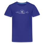 Kids' Premium T-Shirt / Bball Heart beat - royal blue