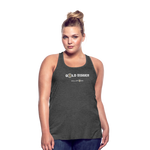 Women's Flowy Tank Top / Golf Digger - deep heather