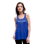 Women's Flowy Tank Top / Golf Digger - royal blue