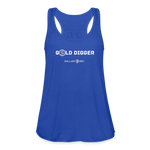 Women's Flowy Tank Top / Golf Digger - royal blue