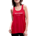 Women's Flowy Tank Top / Golf Digger - red