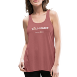 Women's Flowy Tank Top / Golf Digger - mauve