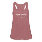 Women's Flowy Tank Top / Golf Digger - mauve