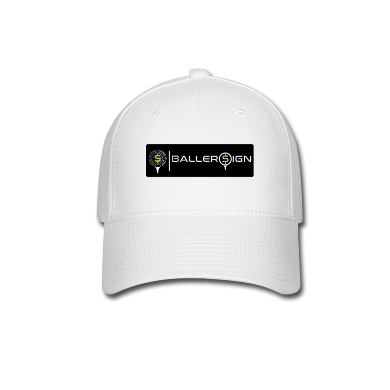 Golf Label Flexfit Hat - white